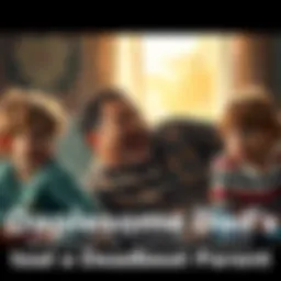 A once happy father playing with his kids now appears distant and disengaged, reflecting his shift from involvement to neglect.