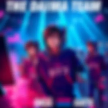 Members of the Daima team performing in a game despite low stats, showcasing teamwork and skill