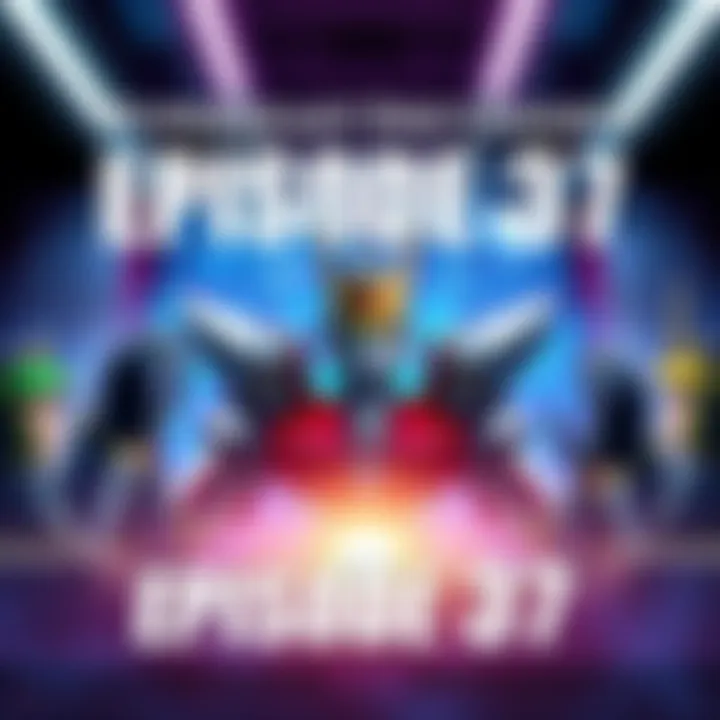 Fans discussing Episode 37 of Super Beast Machine God Dancouga with excitement and debate.