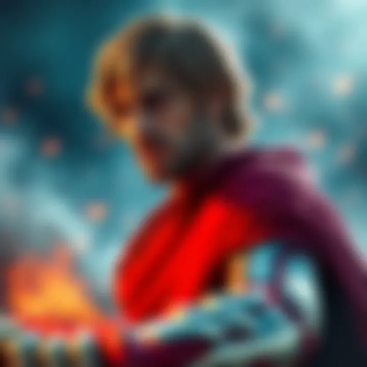 Dante, looking relieved, is saved by Zenon from the Knight Squad, who are known for their torture methods.