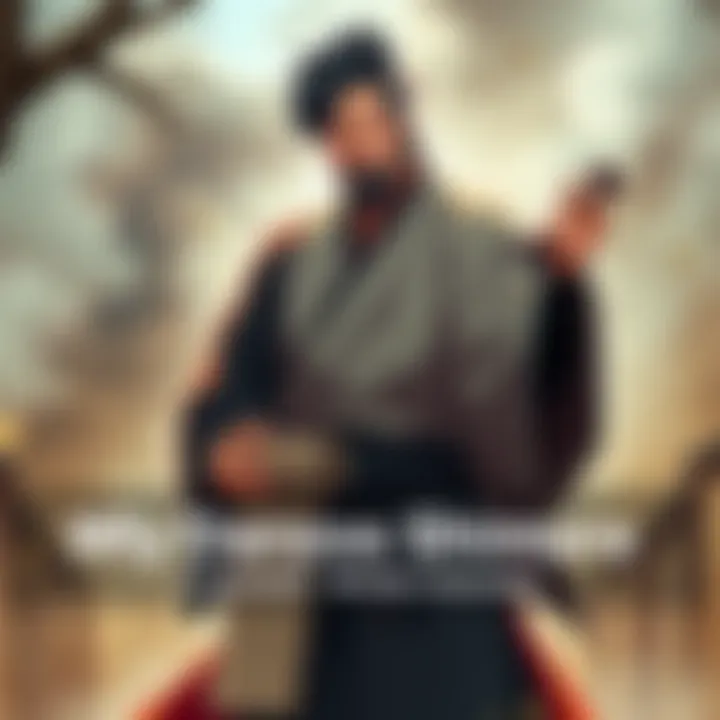 Danzo Shimura stands with a serious expression, wearing his traditional shinobi attire and holding a scroll, symbolizing his complex role in the series.