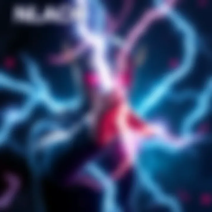 Darui Using Black Lightning Darui channels Black Lightning energy, showcasing its unique visual difference from regular lightning.