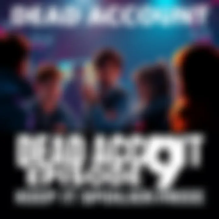 A group of fans discussing Dead Account Episode 9 with excitement and respect for spoilers