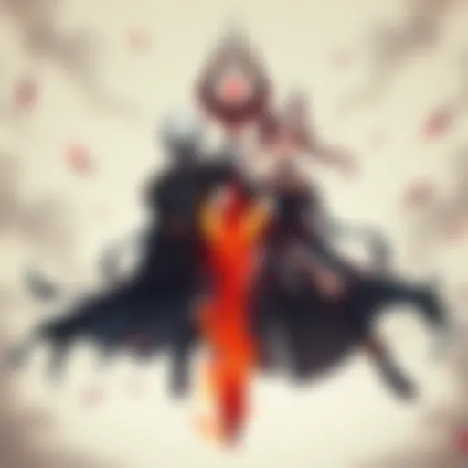 Character designs of Death, a skeletal figure with a twist, and Enma, blending bureaucratic and delinquent styles, captivating fans in battle poses.