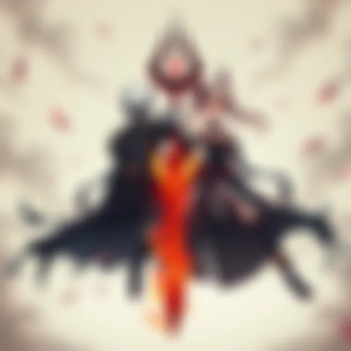 Character designs of Death, a skeletal figure with a twist, and Enma, blending bureaucratic and delinquent styles, captivating fans in battle poses.