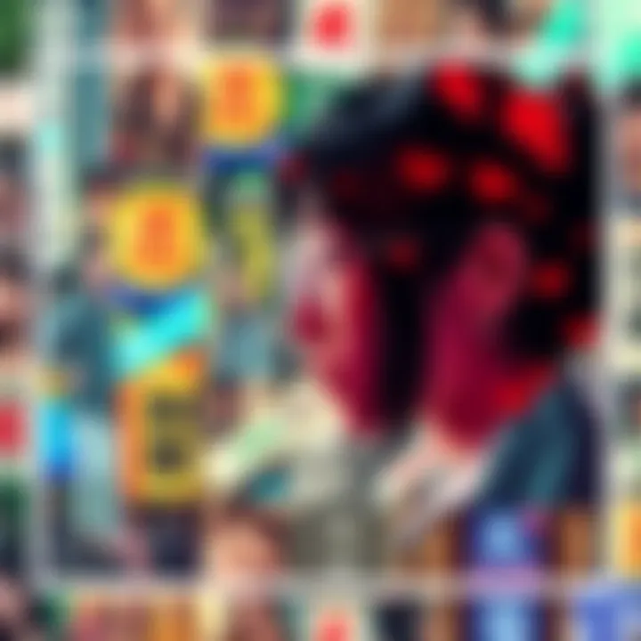 A collage depicting fading Sanae images and changing visual trends in online communities.