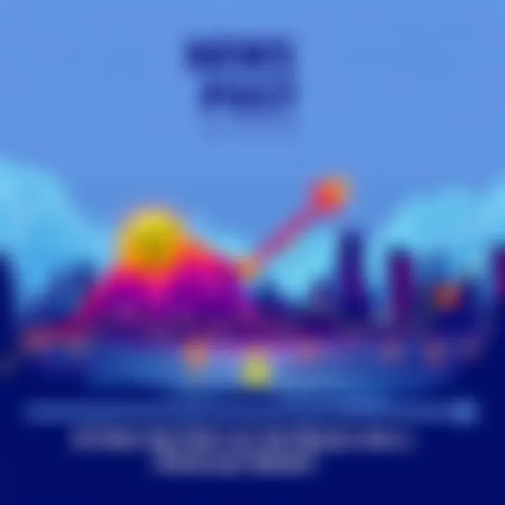 A graph showing a downward trend with a sad emoji and fading popularity icons.