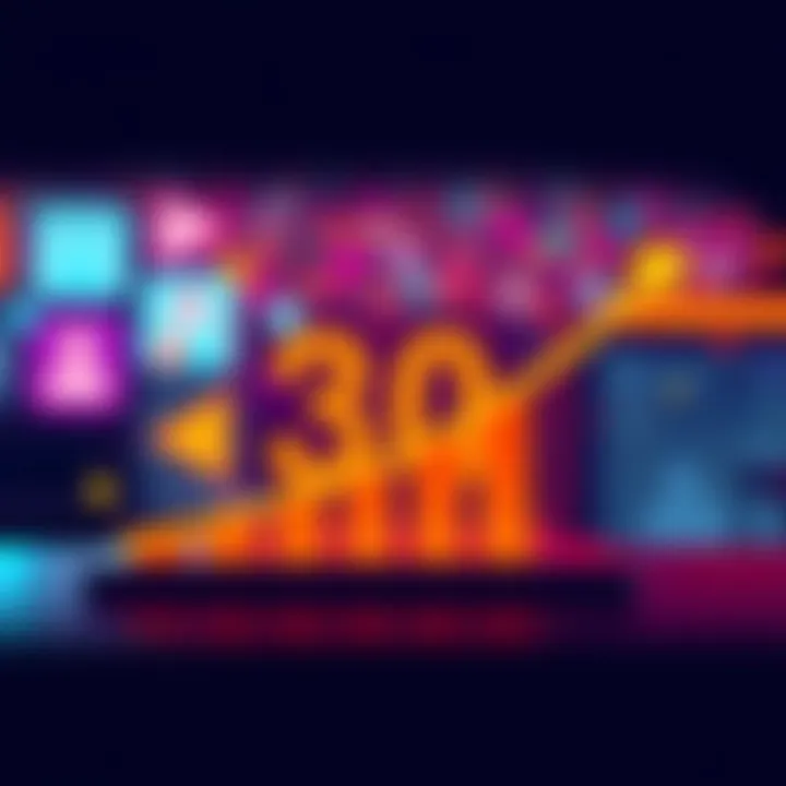 Graphic showing a downward trend in DS points from 50 to 30 for thank you gifts