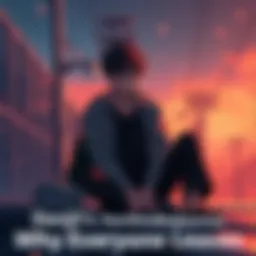 Denji sitting alone, looking heartbroken as memories of loved ones fade away, reflecting on his relationships