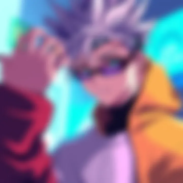 Denji showing off his new style with fresh cuts and designs while maintaining a cool attitude