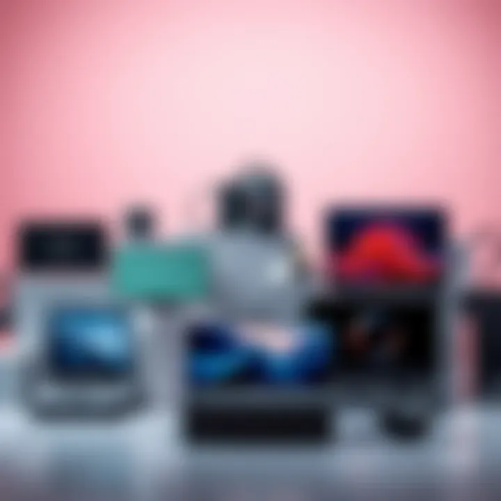 An array of products showcasing different design styles from various leading brands.