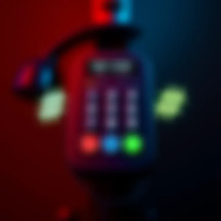 A visual representation of a call pad featuring hashtags and numbers, with Detective Conan-themed elements around it.