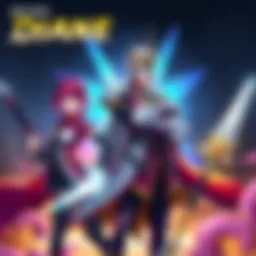 Diane and King standing together, showcasing their unique designs and battle-ready poses.