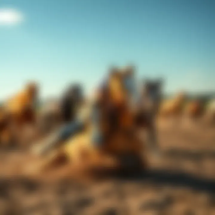 Cosplay of Diego enjoying time with cute horses as they roll playfully in dirt