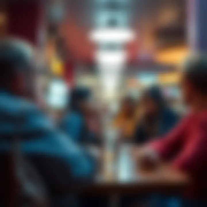 Fans express their disappointment about a declining series at a café