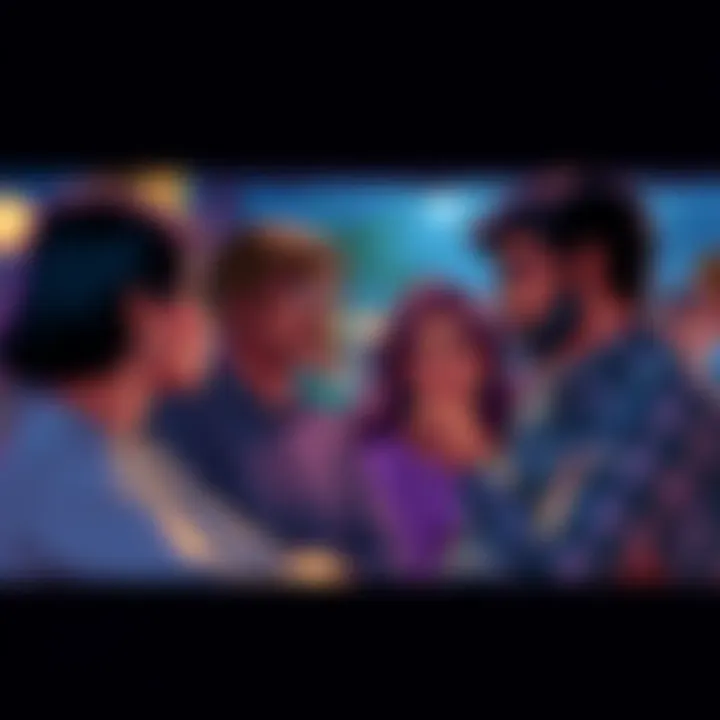 Discussion about Donu People engaging in a conversation about the question raised by @_M_Alexa_ regarding Donu, with thoughtful expressions.