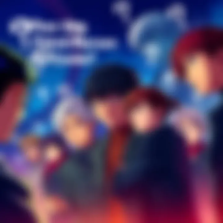 Fans discussing a third person mentioned by Gin in the Conan episode, with images of characters and question marks around them.