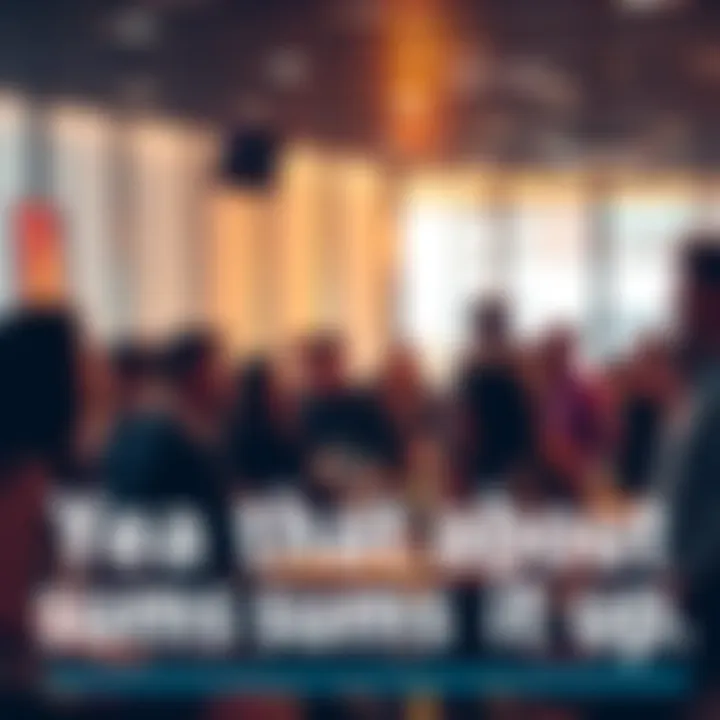 People engaged in conversation using the phrase 'Yea that about sums it up'