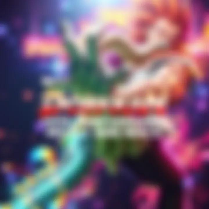 Cover art for the Dokkan 10th Anniversary Original Sound Track featuring vibrant colors and music-themed visuals.