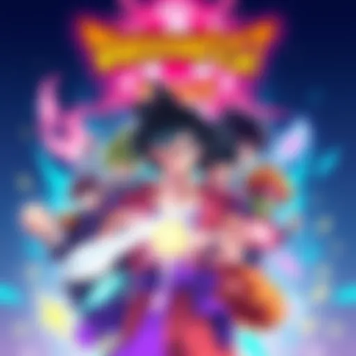 Colorful illustration showcasing Namek-themed characters with EZA and SEZA hints