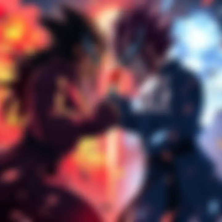 Doma and Uraume prepare for an intense battle, showcasing their unique abilities and determination in JJK.