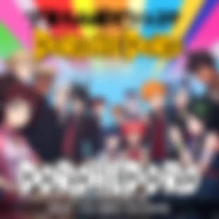 Key characters from Dorohedoro Season 2 Episode 3 gathered in a lively scene with a colorful backdrop