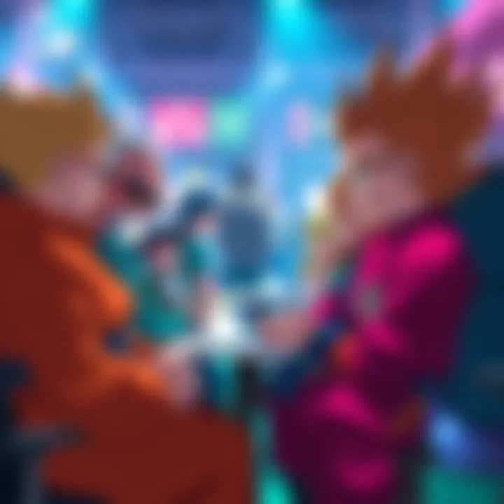 Fans discussing their favorite Dragon Ball character names, comparing English names like Krillin and original names like Kururin in a lively forum setting