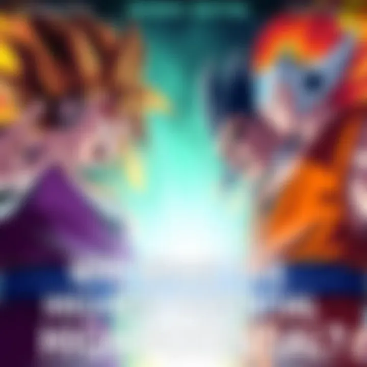 Gohan, Broly, and Frieza training together, showcasing their growth and power