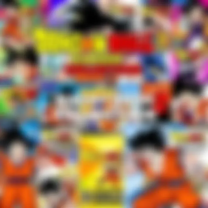 Dragon Ball Classic Collection Games A collage of classic Dragon Ball video game covers, featuring Super Butoden and Legacy of Goku series.