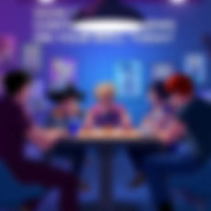 People discussing their controversial opinions about Dragon Ball at a table with character posters in the background