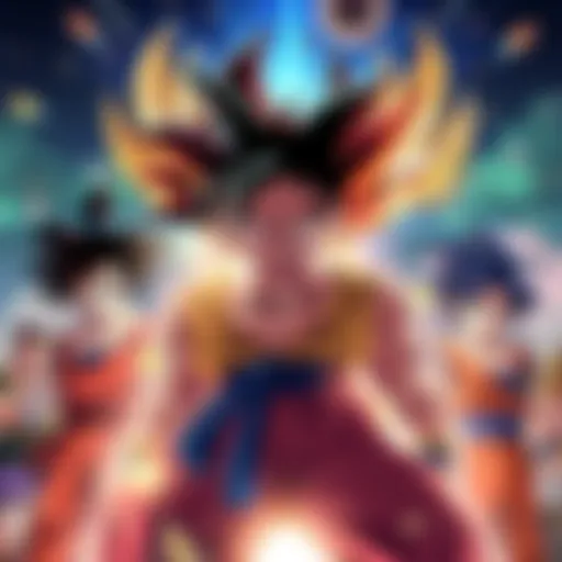 Dragon Ball PS1 Game Art Art featuring Dragon Ball characters styled for PS1 graphics