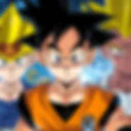 A group of Dragon Ball Super characters, including Goku and Vegeta, showing expressions of concern and uncertainty about the future of the series