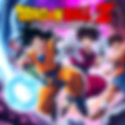 Cover art of Dragon Ball Z: Attack of the Saiyans featuring Goku and other characters in action