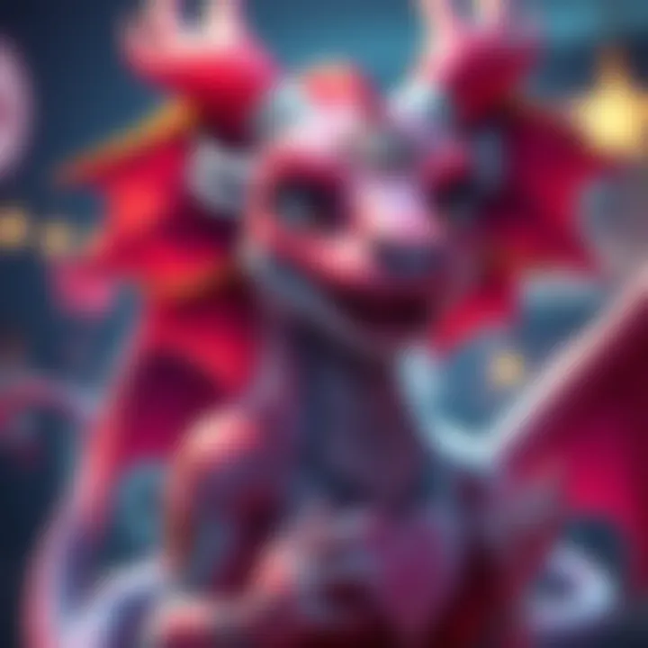 DragonsReImagined, a dragon girl VTuber, smiles invitingly as she chats with her followers.