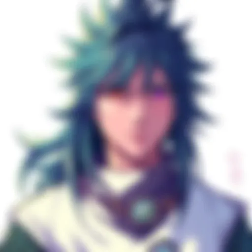 Detailed drawing of a character named Riyo, showcasing the artist's style and creativity.