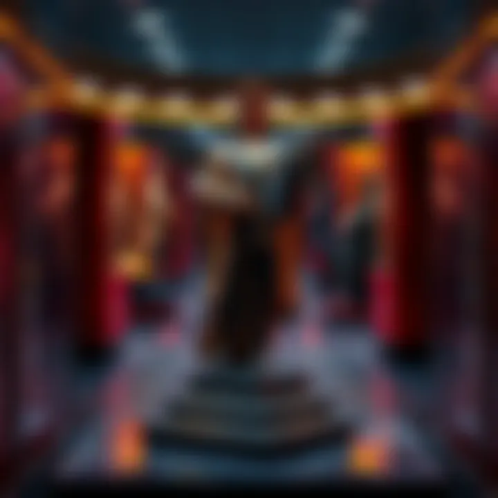 Stable Duke of York Figure Display A well-secured Duke of York figure on display, showing its sturdy base and protective measures to prevent falls.