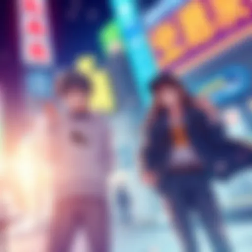 DUSTCELL's vibrant music video features colorful animations and characters from the TOMOSHIBI TV Anime GACHIAKUTA, set against a dynamic backdrop that highlights the music's energy.