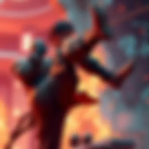 Dynamic fight scene A fighter executes an impressive kick during a combat sequence in The Regressed Mercenary Has a Plan, showcasing skill and intensity.