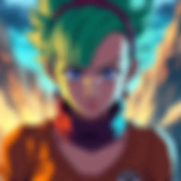 Early Bulma looking frustrated during the Namek Saga in Dragon Ball Z.