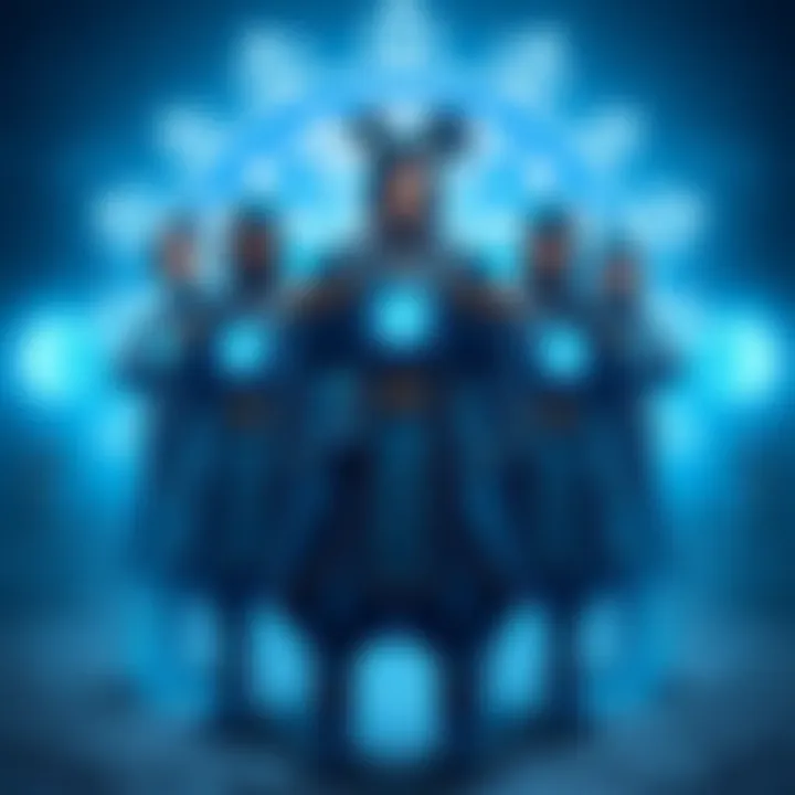 The OG East Blue Crew standing confidently with glowing Conqueror's Haki symbols around them, showcasing their potential strength and unity in future adventures.