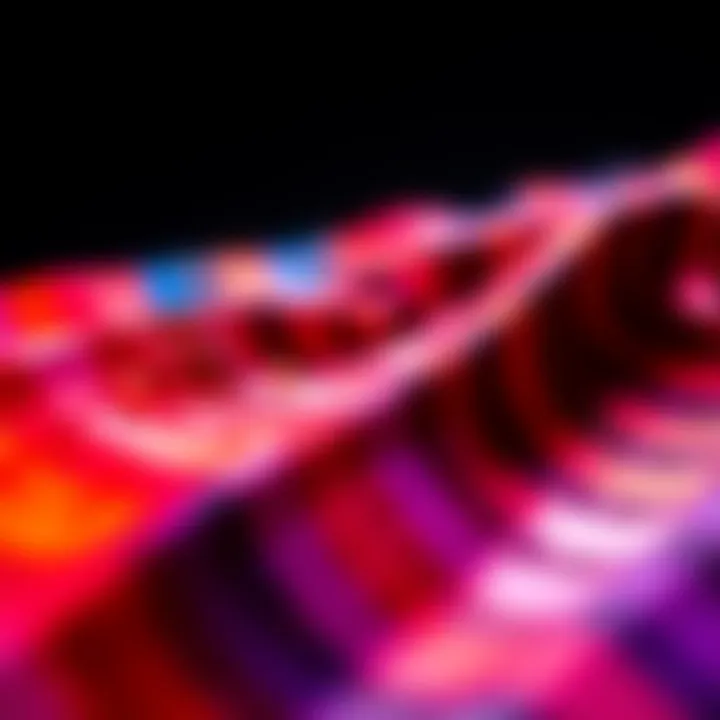 Color swatches showcasing the Eclipse Eight color palette with additional random colors.