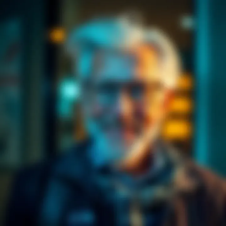 An 80-year-old man smiling confidently, showcasing his full hair and stylish outfit, challenging stereotypes of aging.