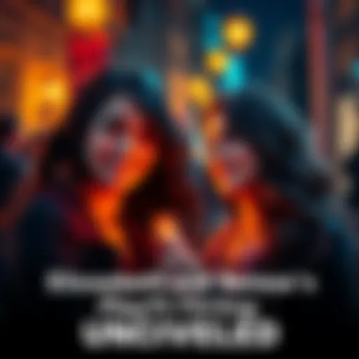 Elizabeth and Nerissa Flirting Elizabeth and Nerissa share a playful smile and flirtatious glance, creating a lighthearted moment between them.