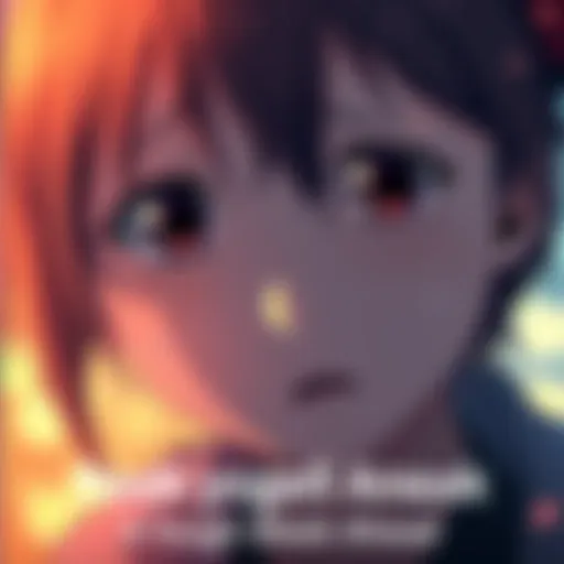 A character with tears in their eyes, reflecting deep sadness, surrounded by a soft, warm glow that enhances the emotional atmosphere.