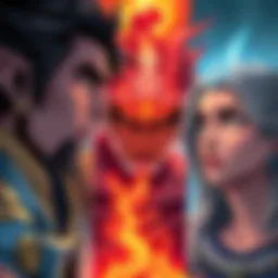 Yor, Loid, Damian, and Anya display intense emotions in a panel, revealing their feelings during a serious conversation about life and death.