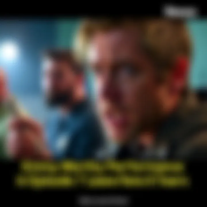 A character displaying intense emotion during a powerful performance in Episode 7, capturing viewers' attention