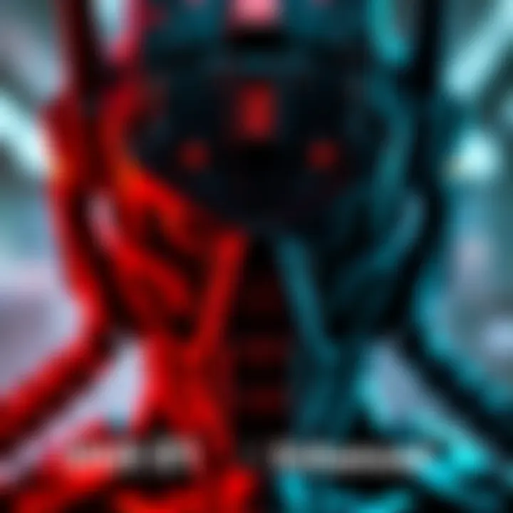 Enhanced Unit 01 A terrifying new design of Unit 01 with sharp features and a dark color scheme