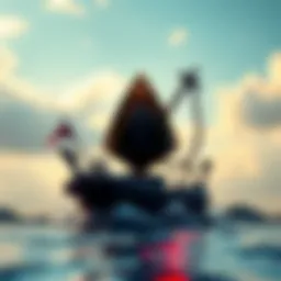 A digital representation of the EOS Blackbeard logo with elements symbolizing growth and innovation in the crypto market.
