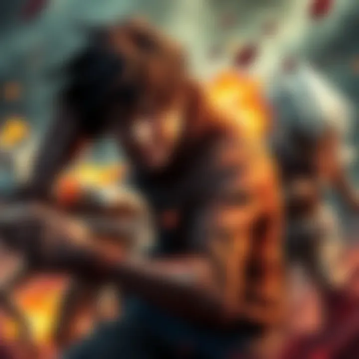 Eren fiercely attacks his enemies, showing his brutal and ruthless side in Season 4, Episode 7.