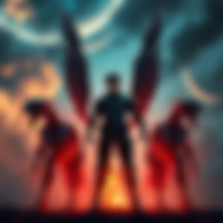 Eren standing confidently, surrounded by Pure Titans ready to listen to his command.